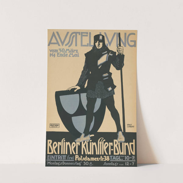 Ausstellung Berliner Künstlerbund. Potsdamer Straße 38 (1911 - 1912) by Ernst Lübbert