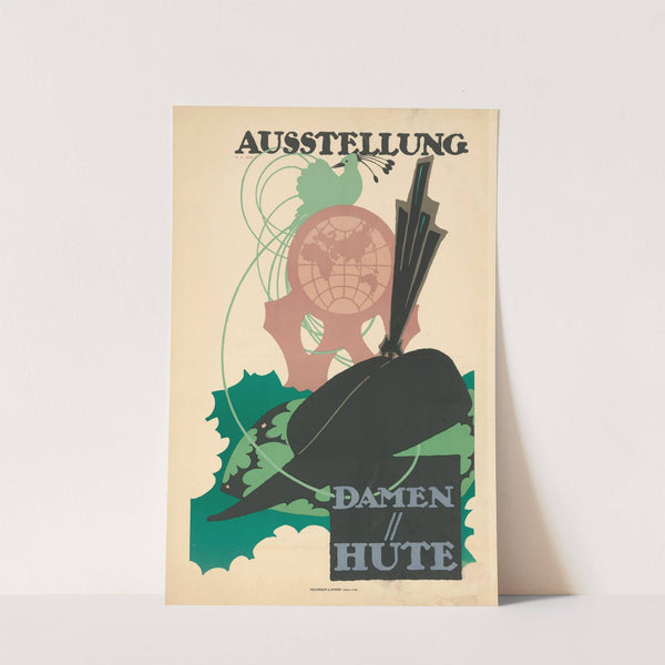 Ausstellung Damenhüte (1910) by Hans Rudi Erdt