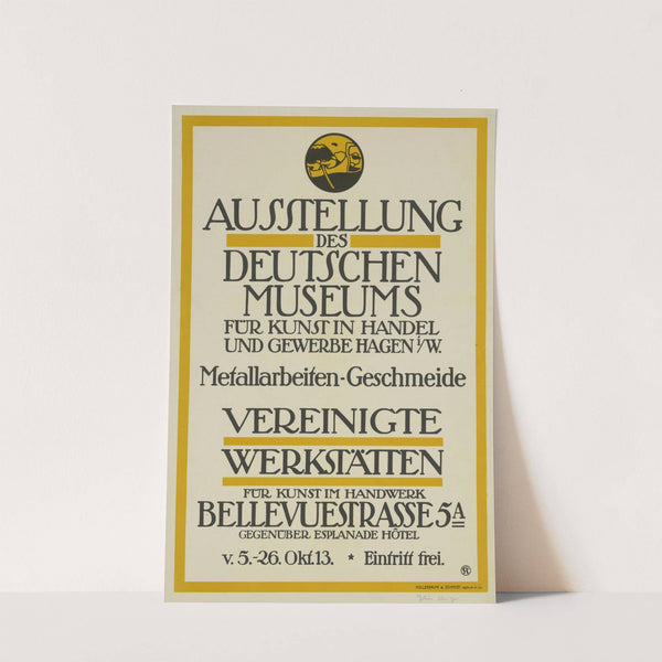 Ausstellung der Vereinigten Werkstätten für Kunst im Handwerk (1913) by Julius Klinger