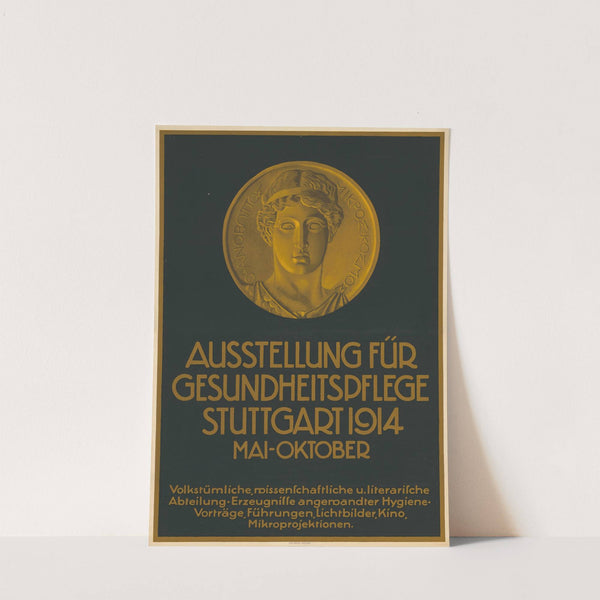 Ausstellung für Gesundheitspflege Stuttgart (1914) by Lith. Kunstanstalt Max Seeger