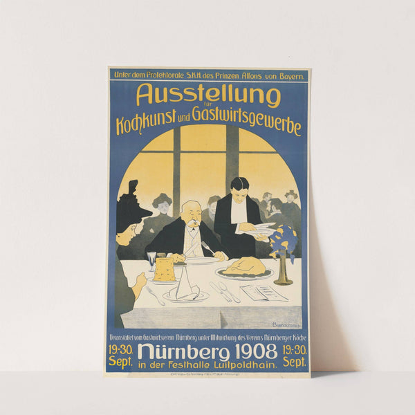 Ausstellung für Kochkunst und Gastwirtsgewerbe Nürnberg (1908) by Georg Graf von Buonaccorsi