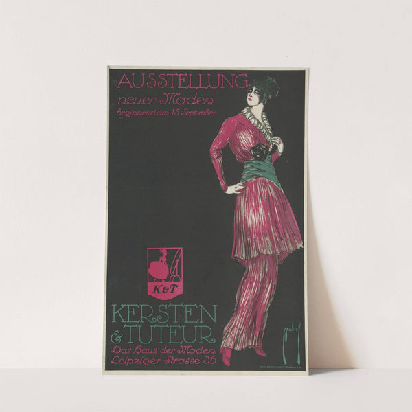 Ausstellung neuer Moden; Kersten und Tuteur (1912) by Ernst Deutsch