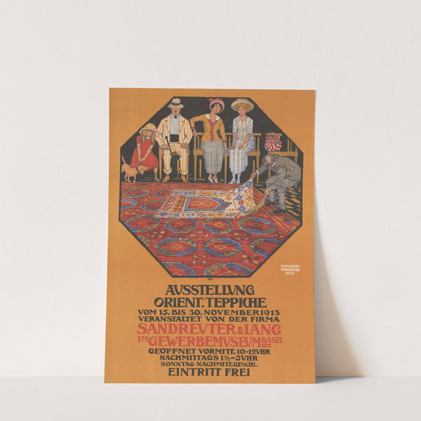 Ausstellung Orient. Teppiche – Veranstaltet von der Firma Sandreuter & Lang – im Gewerbemuseum by Burkhard Mangold