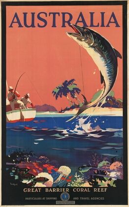 Australia, Great Barrier Coral Reef (1930–1939)