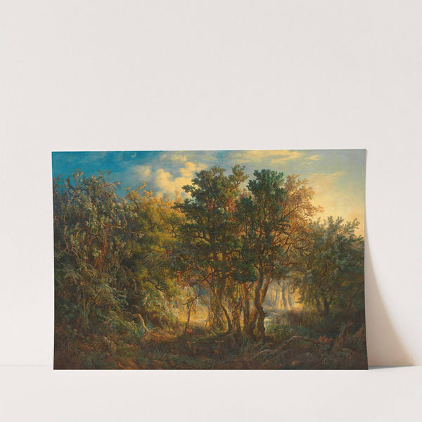 Australischer Urwald (1867) by Joseph Selleny