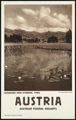 Austria. Schwarzee near Kitzbühel, Tyrol