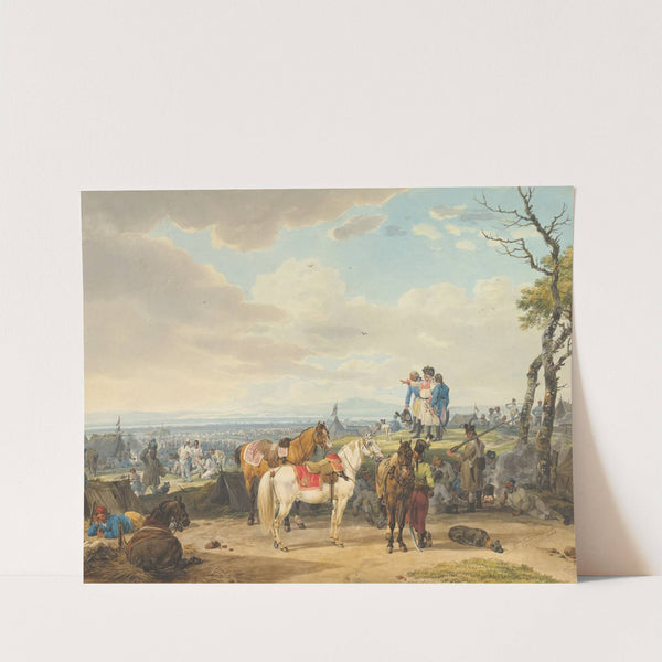 Austrian Soldiers by Wilhelm von Kobell