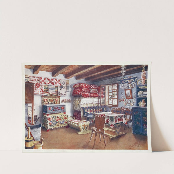 Austro-Hungarian peasant furniture by Edwin Foley