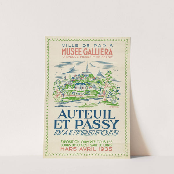 Auteuil Et Passy by René Gabriel