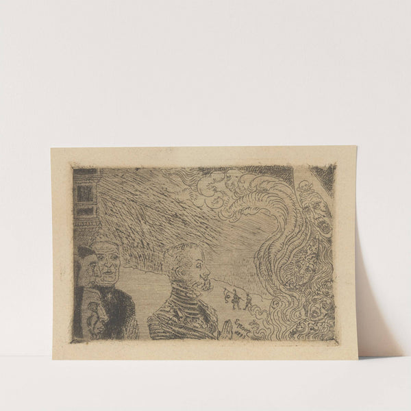 Auto-da-fe by James Ensor