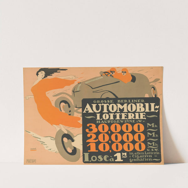 Automobil-Lotterie (1912) by Georg Caré