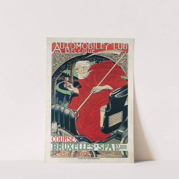 Automobile Club Belgique. Course Bruxelles - Spa by Georges Gaudy