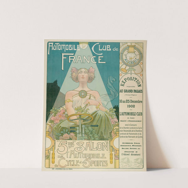Automobile Club de France. 5me Salon by Henri Privat-Livemont