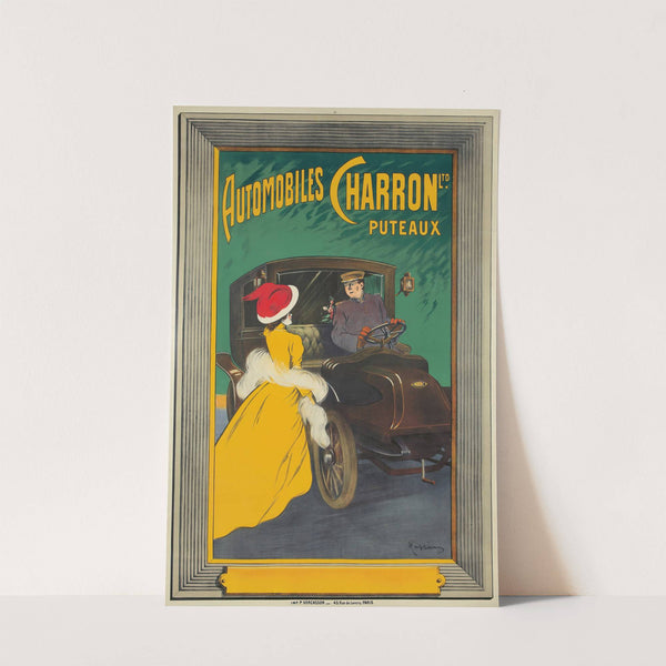 Automobiles Charron Ltd. (ca. 1906) by Leonetto Cappiello