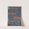 Automobiles de Dion Bouton by Anonymous