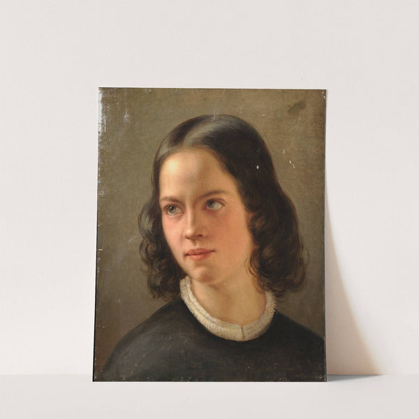 Autoportrait (1849) by Julie Wilhelmine Hagen-Schwarz