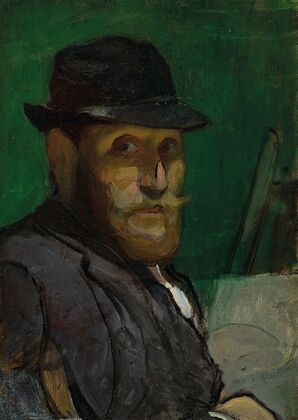 Autoportrait au chevalet