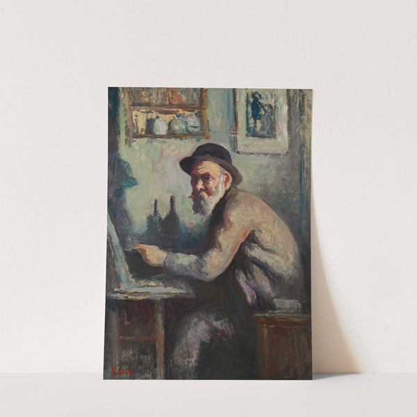 Autoportrait au chevalet (1930) by Maximilien Luce