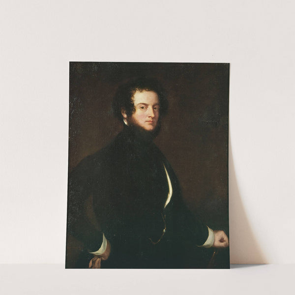 Autoportrait du comte Alfred d'Orsay (1801-1852). by Alfred d'Orsay