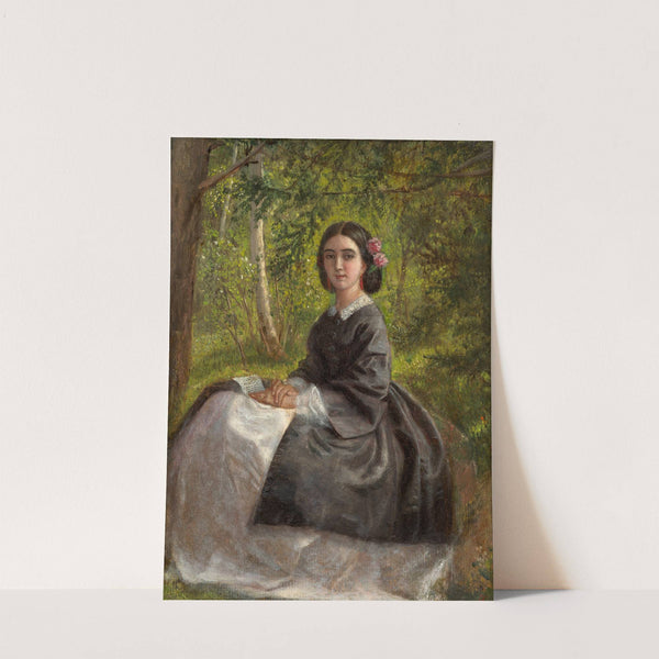 Autoportrait présumé de l’artiste by Marie Bracquemond