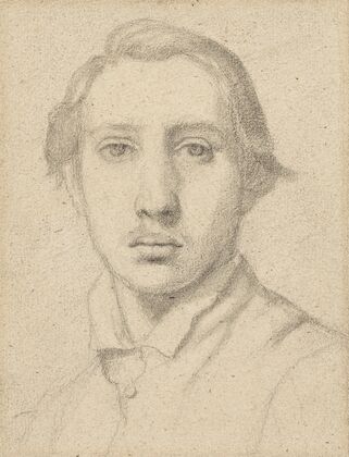Autoportrait, vers sa vingt-et-unième année (circa 1855)