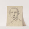 Autoportrait, vers sa vingt-et-unième année (circa 1855) by Edgar Degas