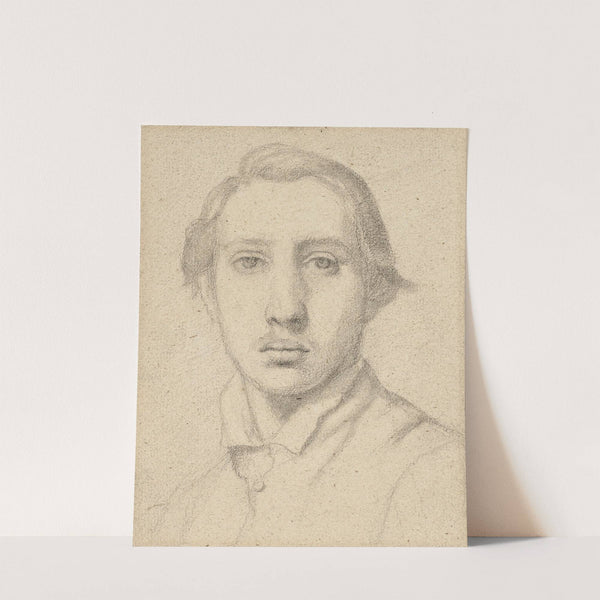 Autoportrait, vers sa vingt-et-unième année (circa 1855) by Edgar Degas