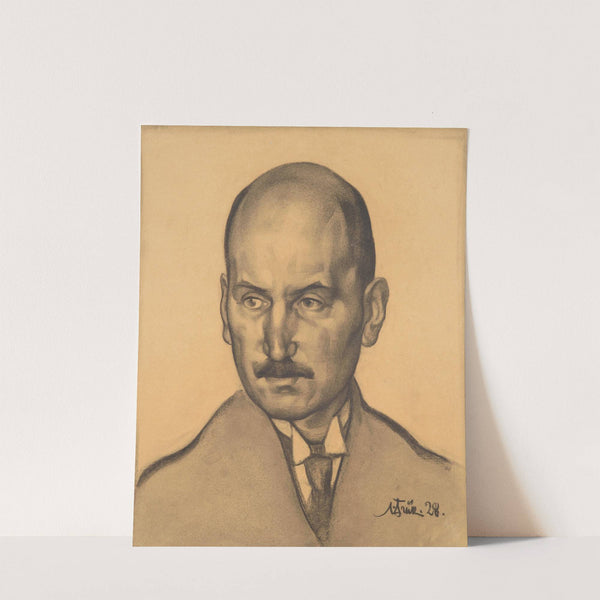 Autoportree (1920) by Nikolai Triik