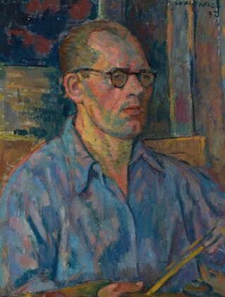 Autoportret niebieski