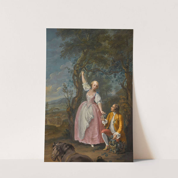 Autumn by Charles-Joseph Flipart
