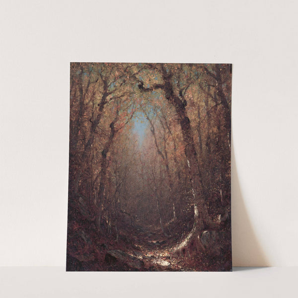 Autumn, a Wood Path by Sanford Robinson Gifford