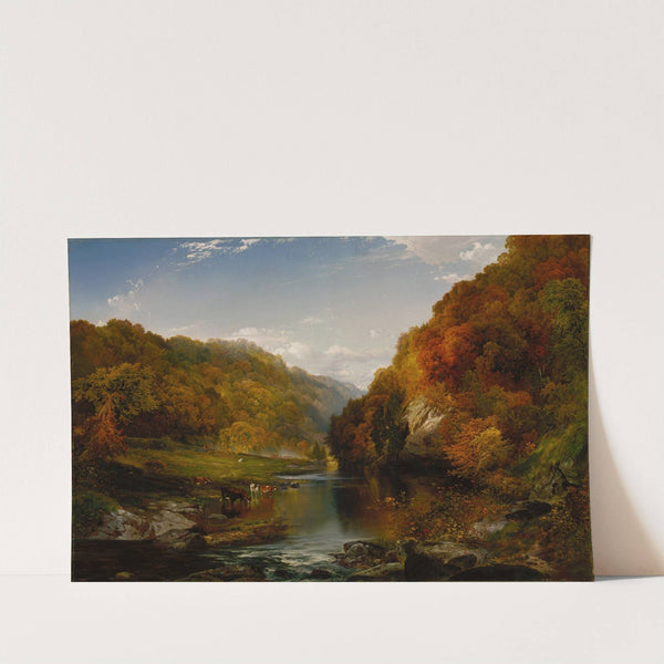 Autumn Afternoon, the Wissahickon by Thomas Moran