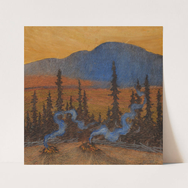 Autumn at Indalsliden by Helmer Osslund