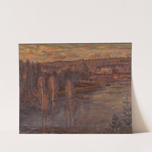 Autumn at Svartån (1898) by Herman Norrman