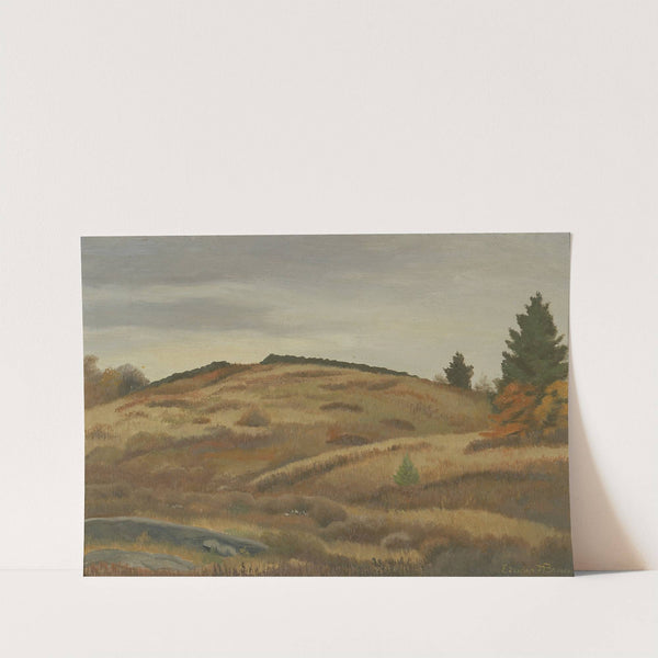 Autumn Fields by Edward Bruce