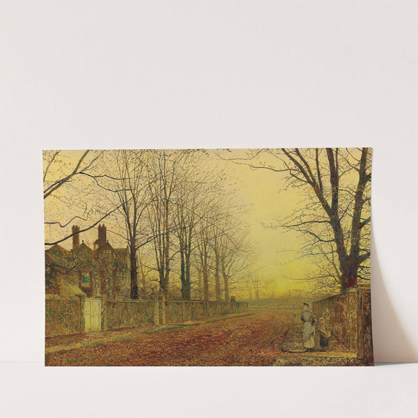 Autumn Glory by John Atkinson Grimshaw