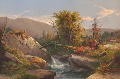 Autumn in the Catskill Mountains (1872)