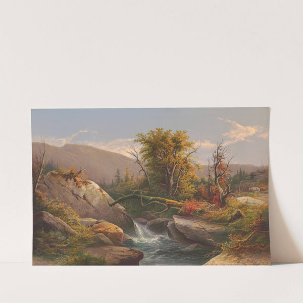 Autumn in the Catskill Mountains (1872) by Carl August Sommer