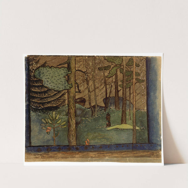 Autumn in the Forest by Hugo Simberg