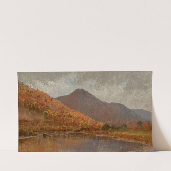 Autumn Lake, New Hampshire by Edward W. Nichols