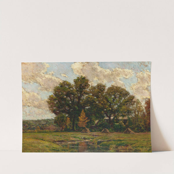 Autumn Landscape by Edward Parker Hayden