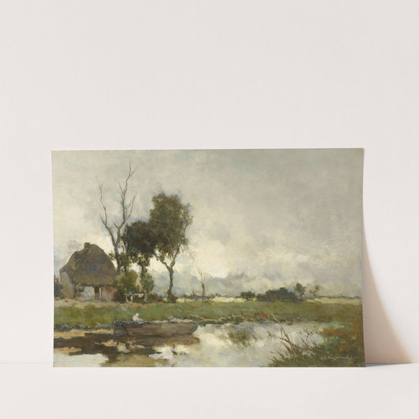 Autumn Landscape (c. 1875 - c. 1903) by Johan Hendrik Weissenbruch