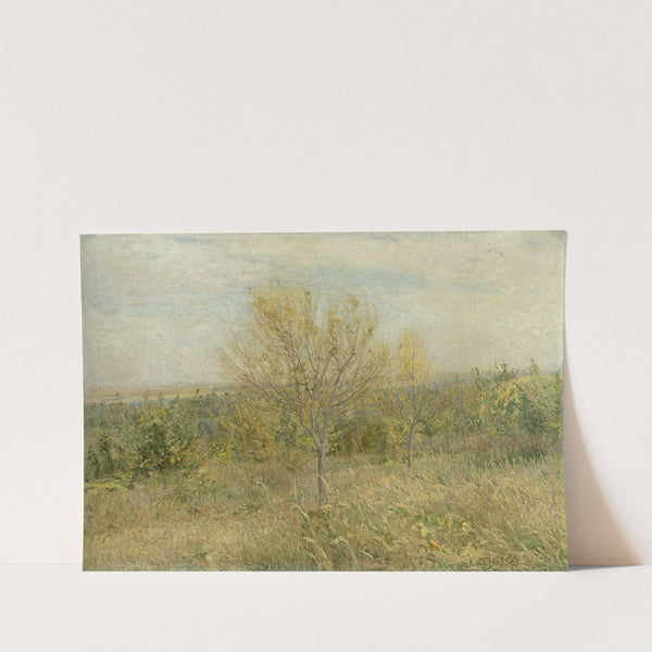 Autumn Landscape by Karol Miloslav Lehotský