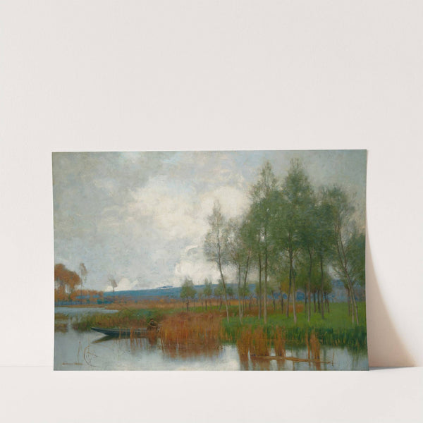 Autumn landscape by Adrian Scott Stokes