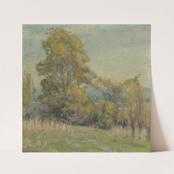 Autumn Landscape (1900–1910) by Karol Miloslav Lehotský