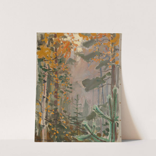 Autumn Landscape (1911) by Akseli Gallen-Kallela