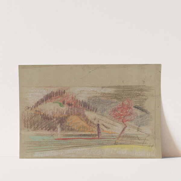 Autumn Landscape by Arnold Peter Weisz-Kubínčan