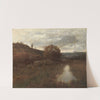 Autumn Landscape and Pool (1870s-1880s) by Alexander Helwig Wyant