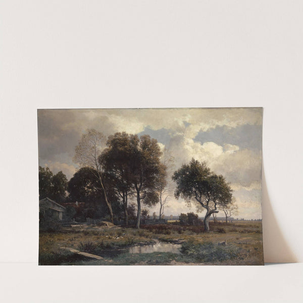 Autumn Landscape near Schleissheim by Otto Frölicher