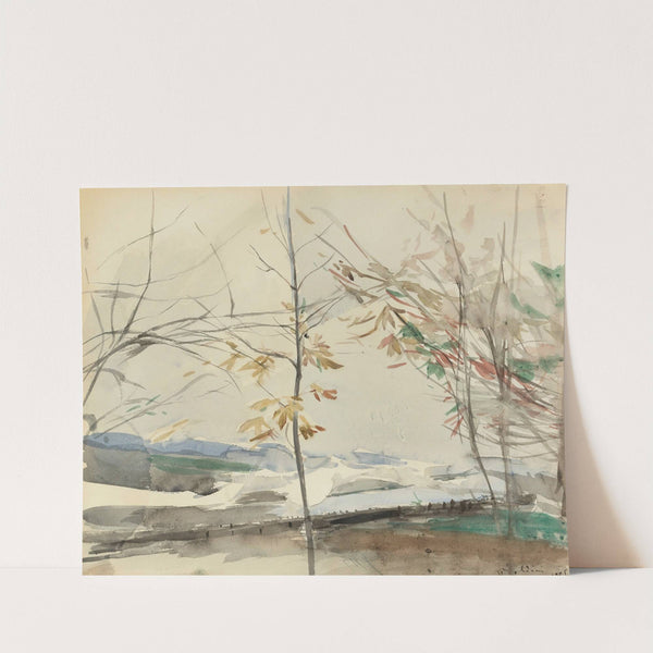 Autumn Landscape With Trees by Giovanni Boldini